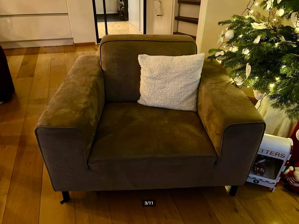 Loods 5 Complete zithoek - 2,5 zits Bank - Fauteuil - Hocker