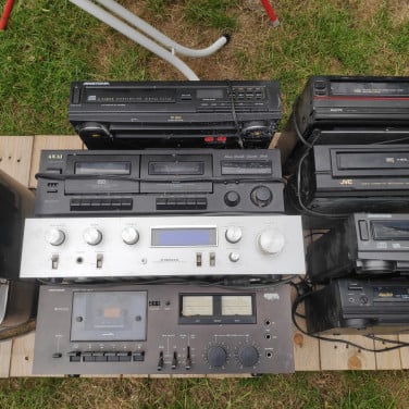Dvd speler Cassettedeck Videospeler