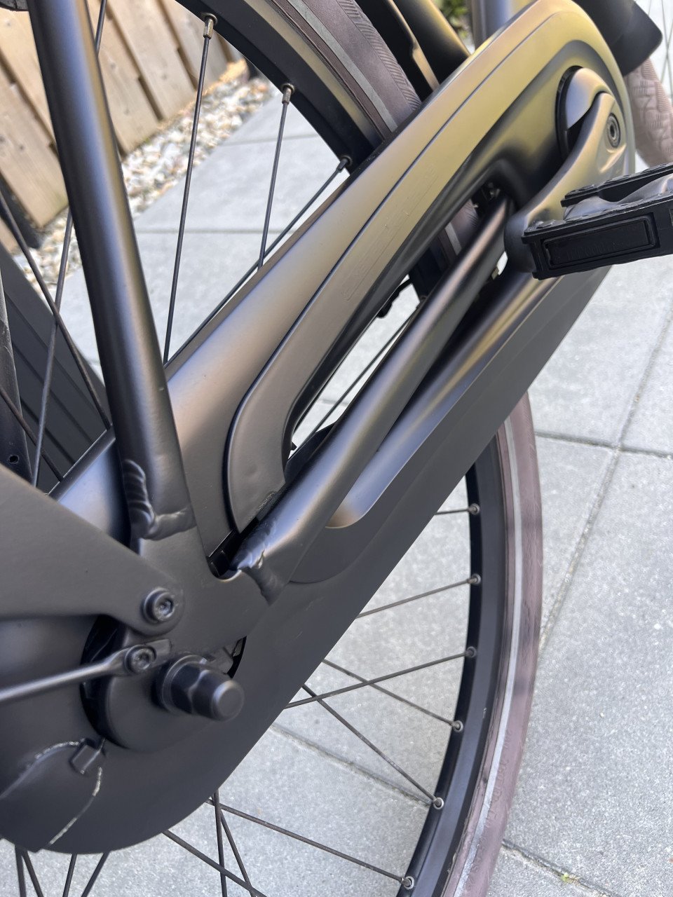 Cortina Urban Transportfiets – Mat Zwart – 7 Versnellingen – Framemaat 57
