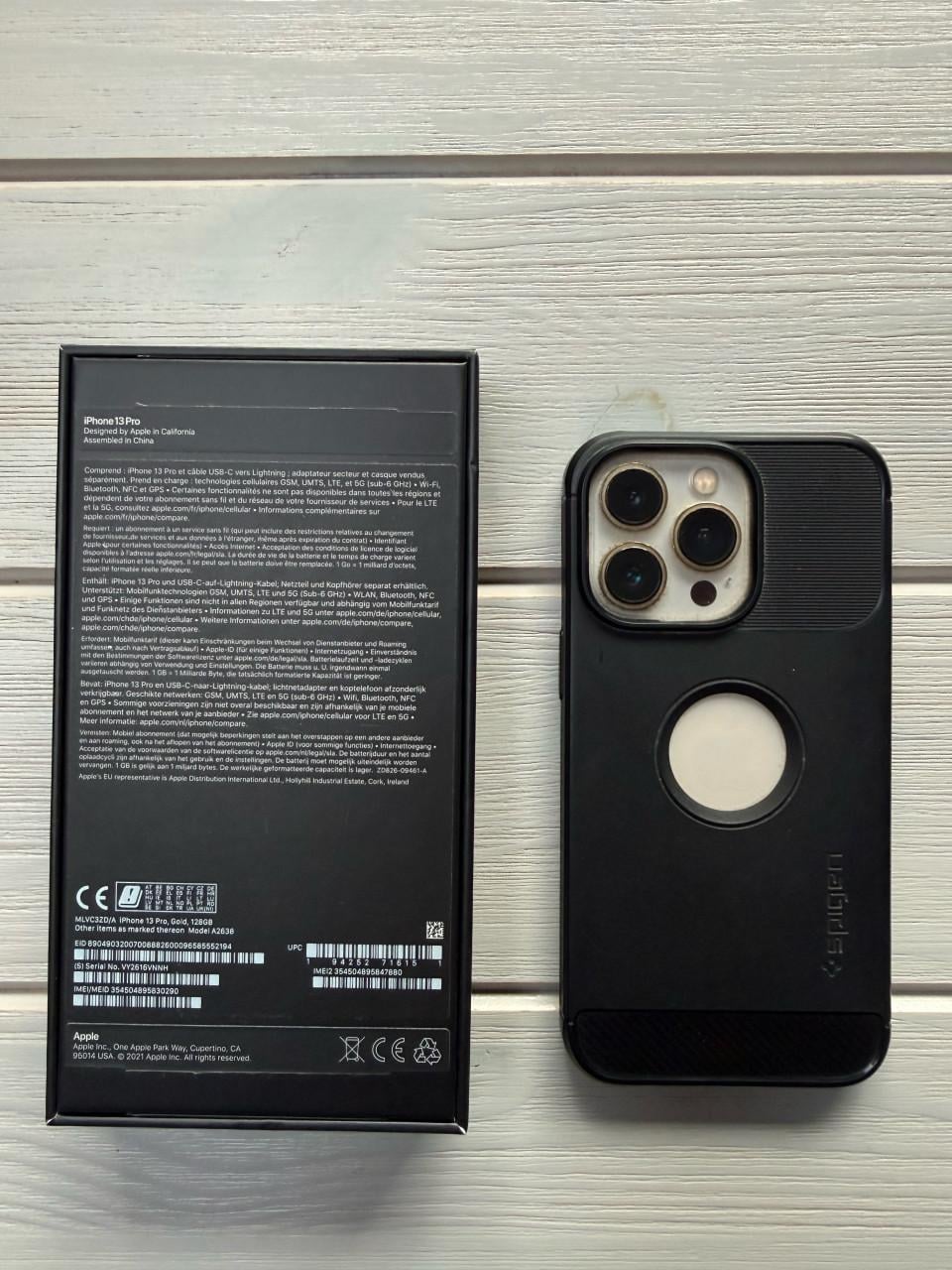 Prachtige Apple iPhone 13 Pro 128 GB Goud – Krasvrij!
