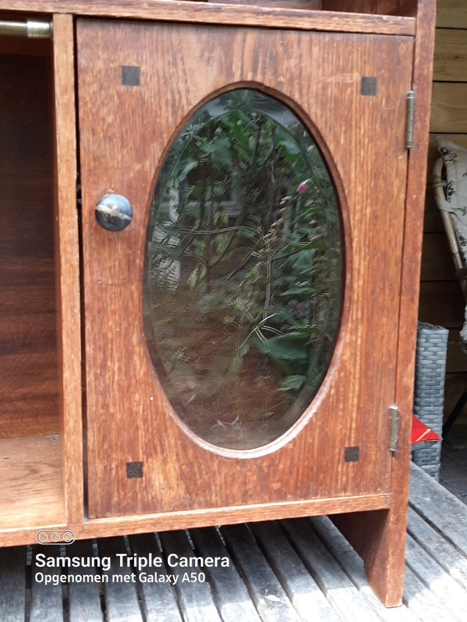 Houten keukenkastje antiek