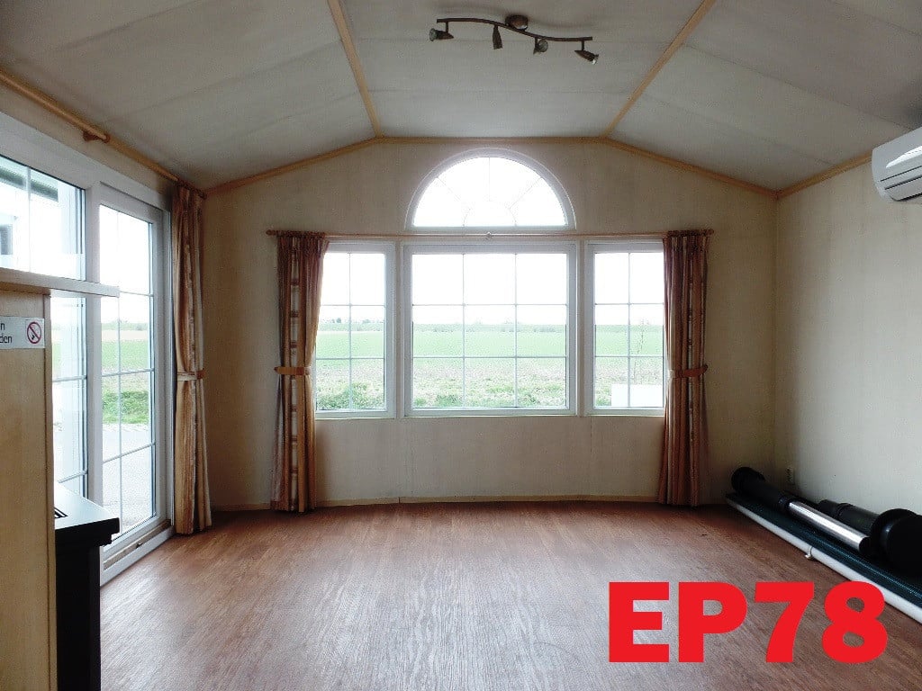 Diverse ARCABO chalets voorradig met dubbel glas en CV