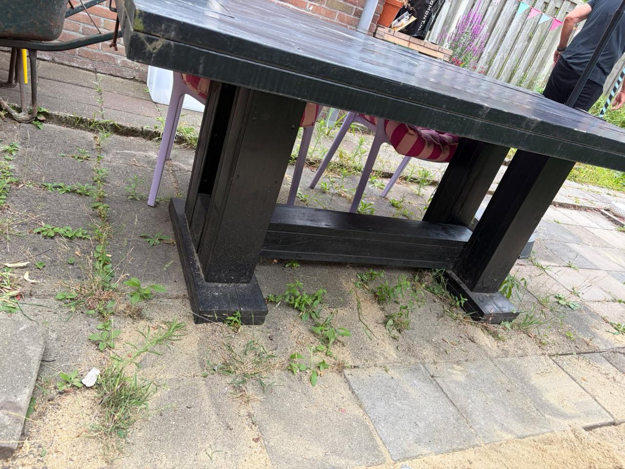 Robuuste tuintafel