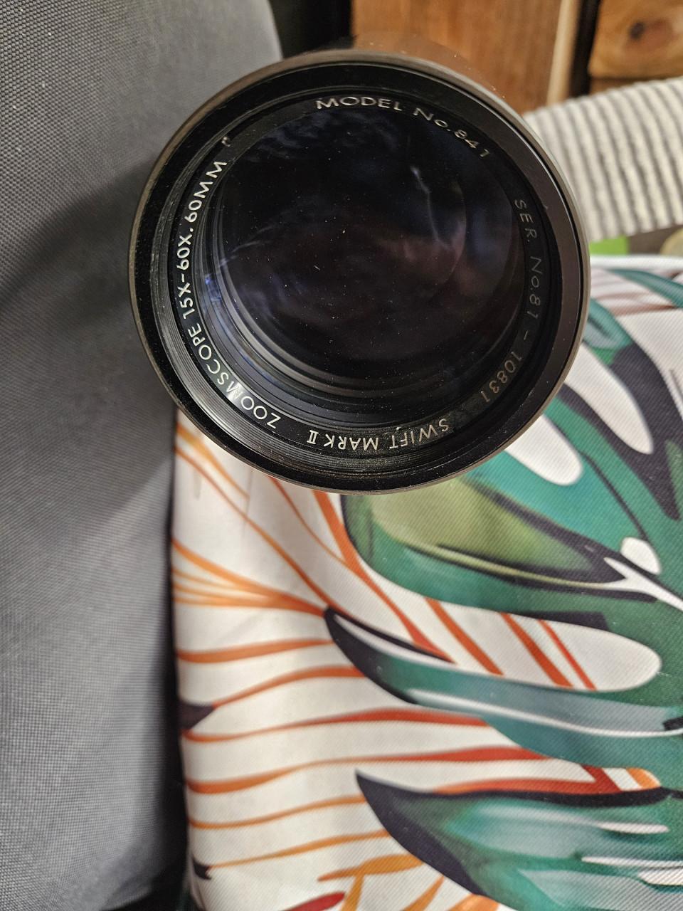 Swift Zoomscope Mark II 15x-60x 60mm Telescoop