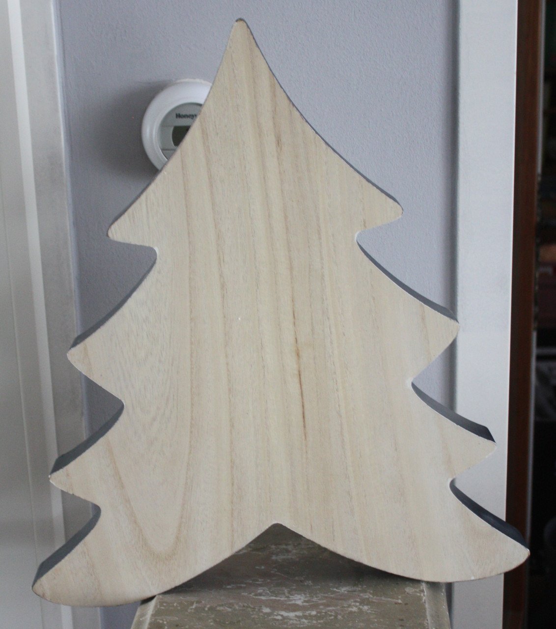 Houten kerstboom