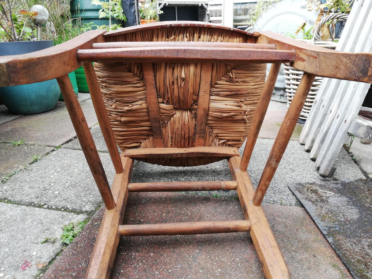 Eikenhouten bidstoel