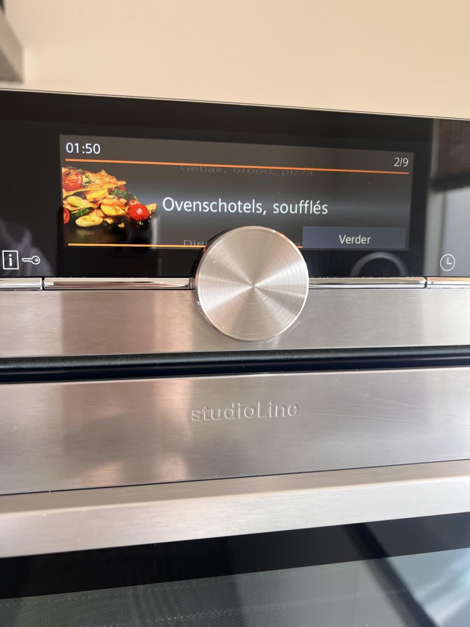 Siemens IQ700 Oven, Magnetron & Stoom XL Display