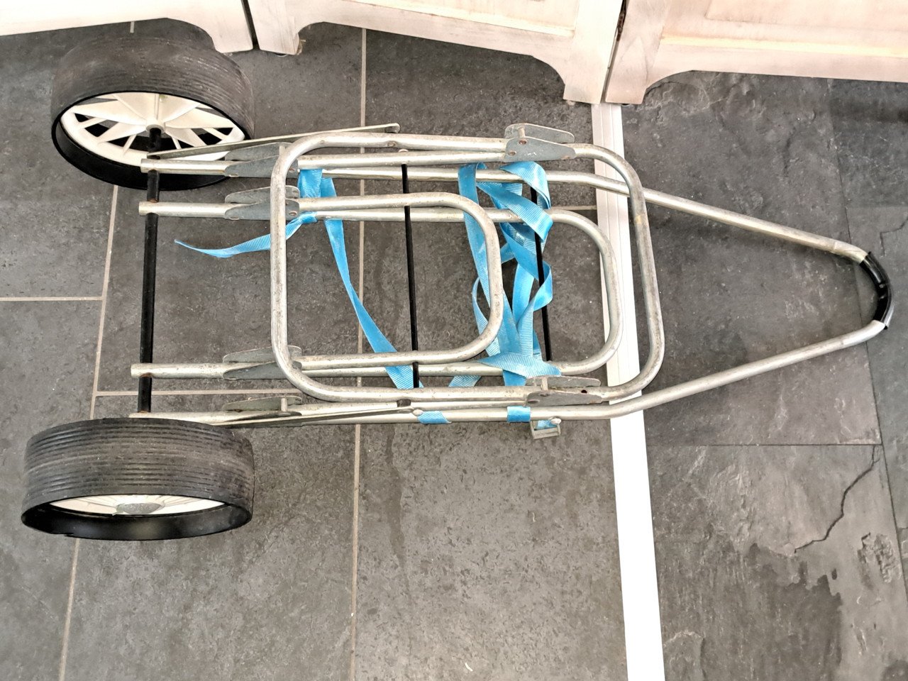 Vis(strand)trolley - inklapbare en stevige trolley