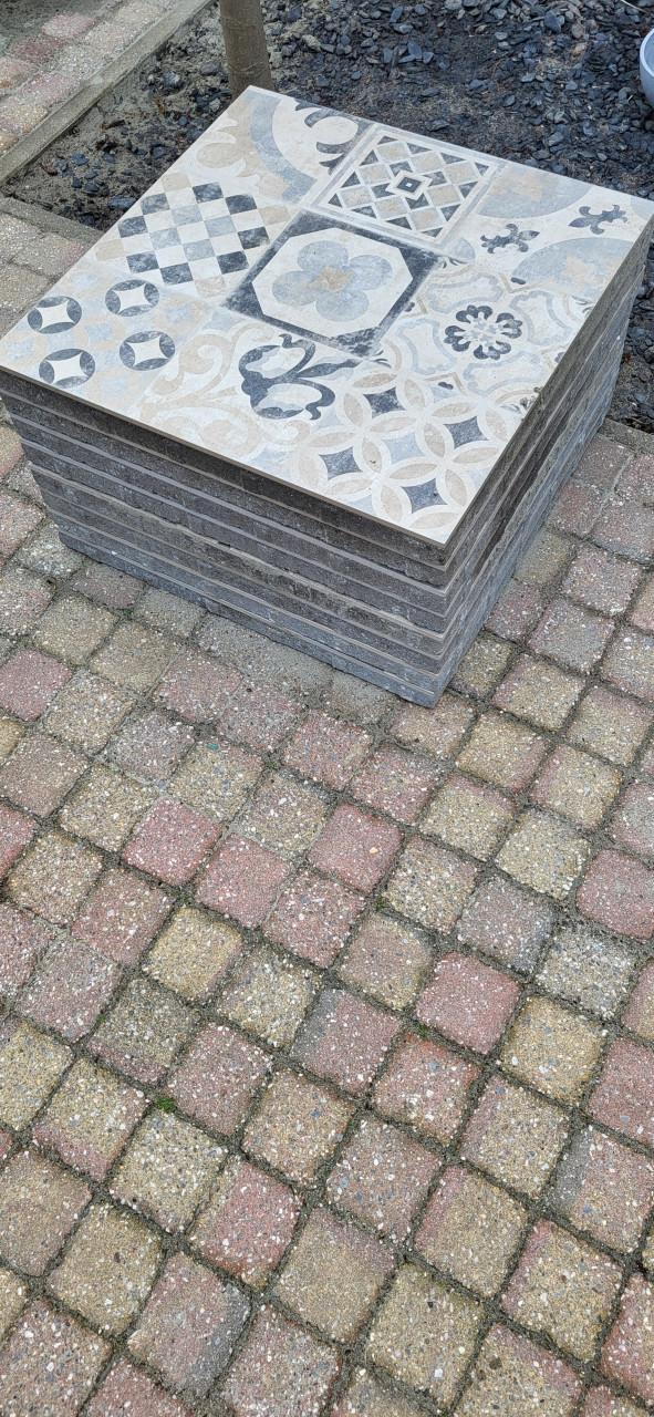 8 Keramische tuintegels