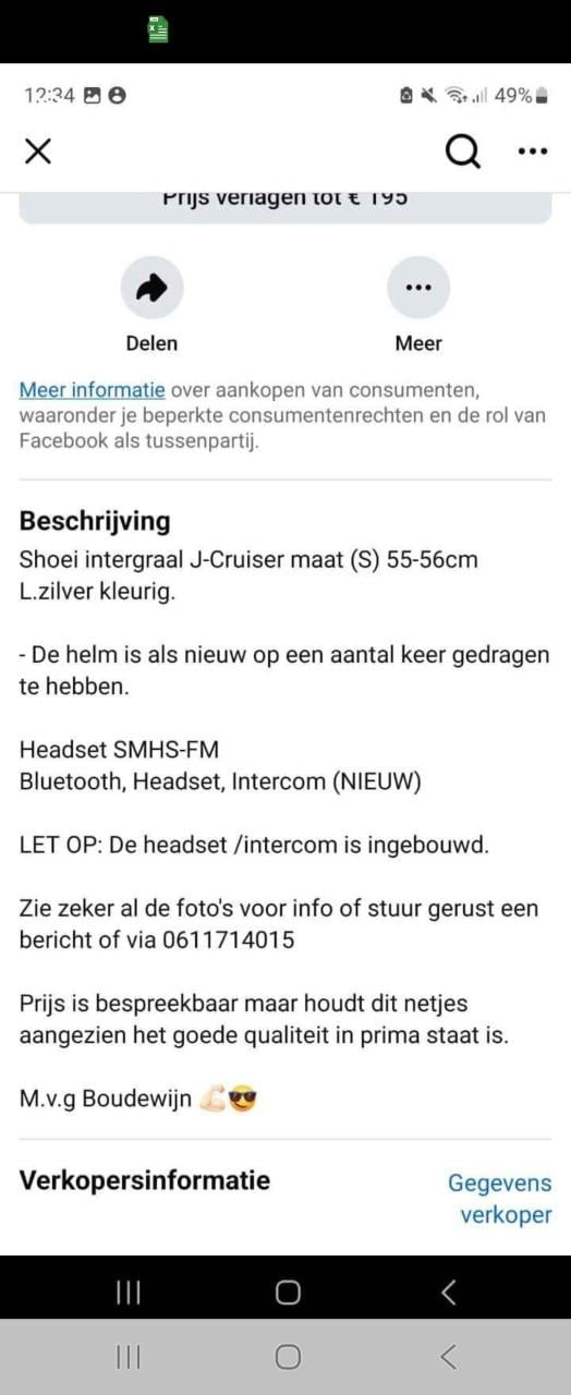 Schoeihelm integraal met headset