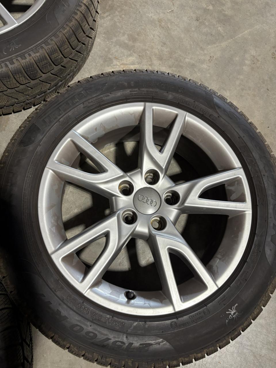 Audi Q3 velgen 17 inch met winterbanden
