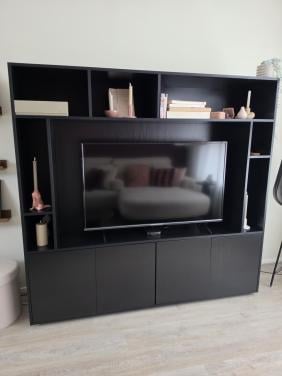 TV-meubel Goossens zwart