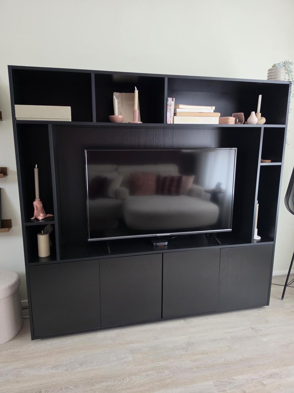 TV-meubel Goossens zwart