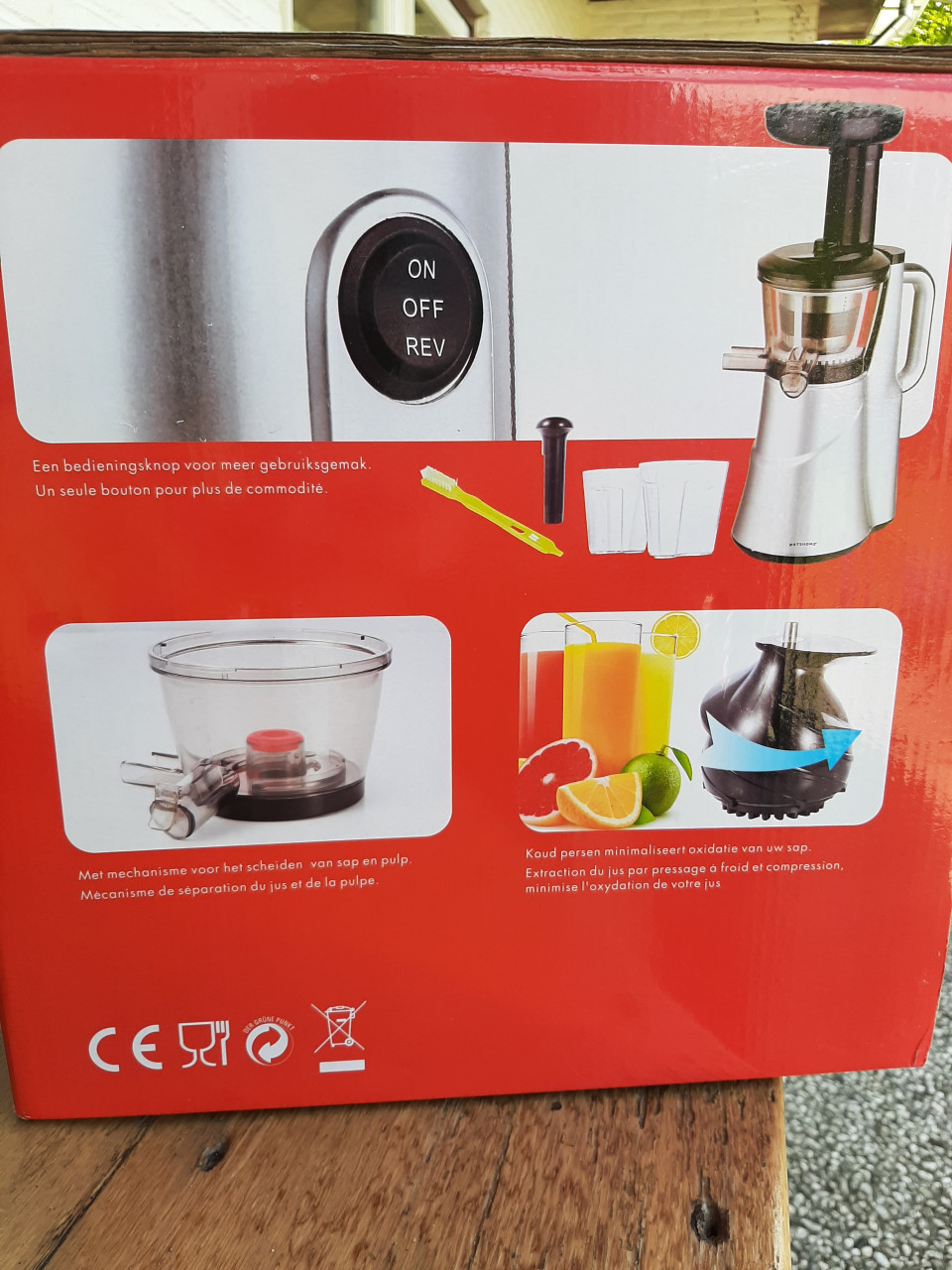 Slow juicer merk watshome