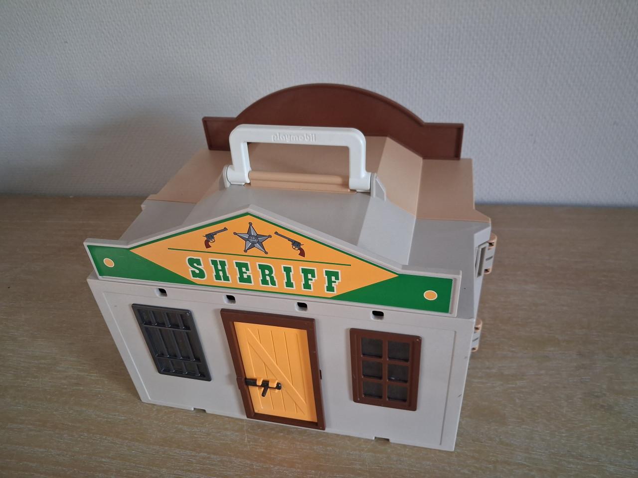 Playmobil western city in koffer setnr 4398