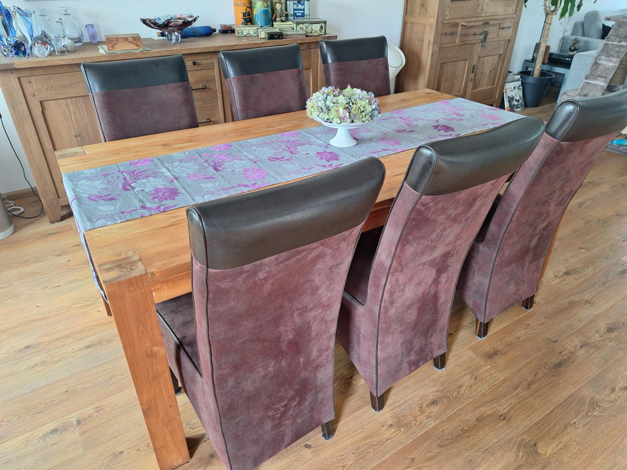 6 eetkamer stoelen