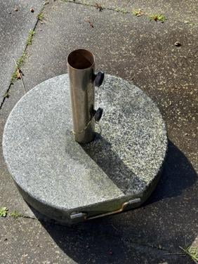 Natuursteen parasolvoet