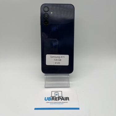Samsung A15 donkerblauw 128 GB