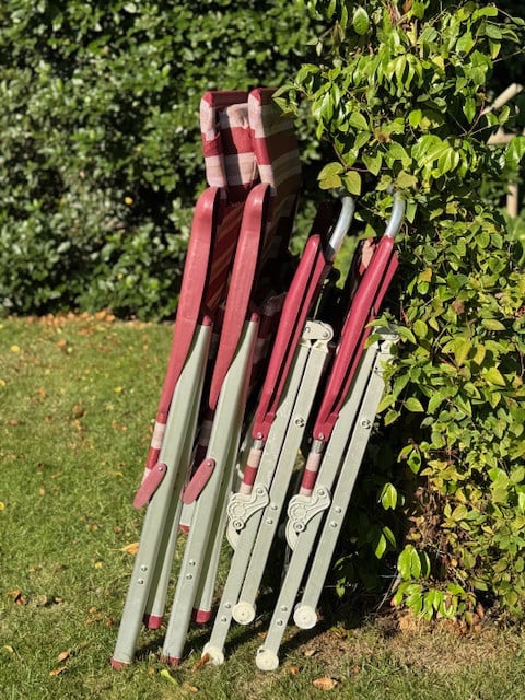 Te koop: 4 CRESPO tuinstoelen