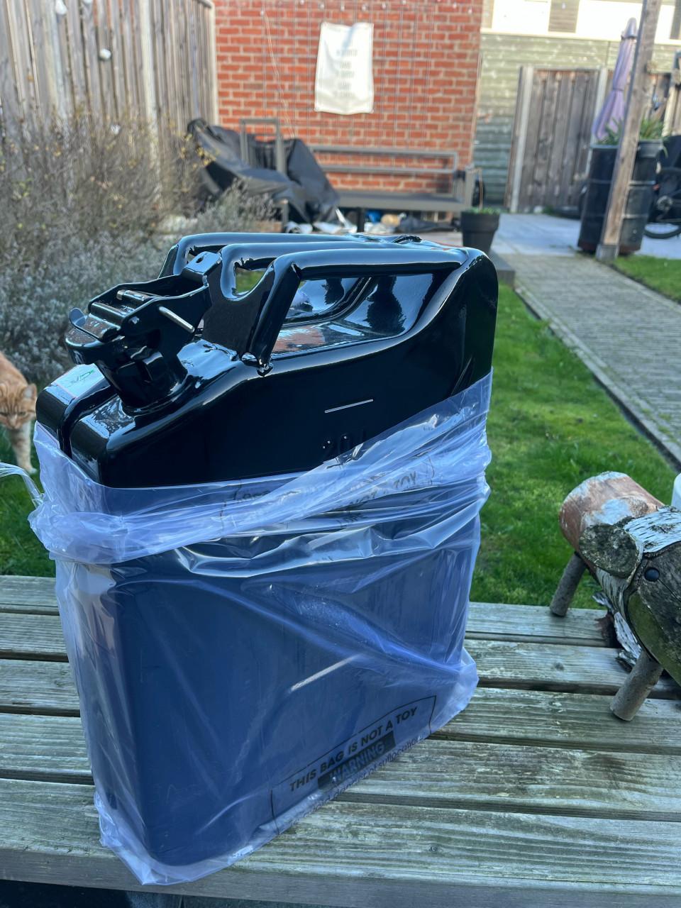 Jerrycan 20 liter staal