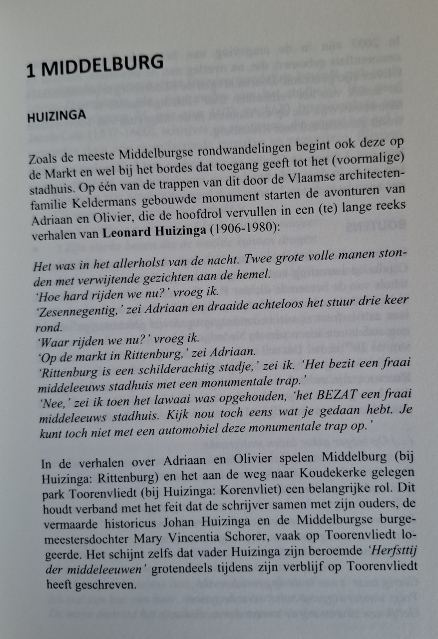 Langs literaire locaties op Walcheren, een wandel- en fietsgids,60 locaties