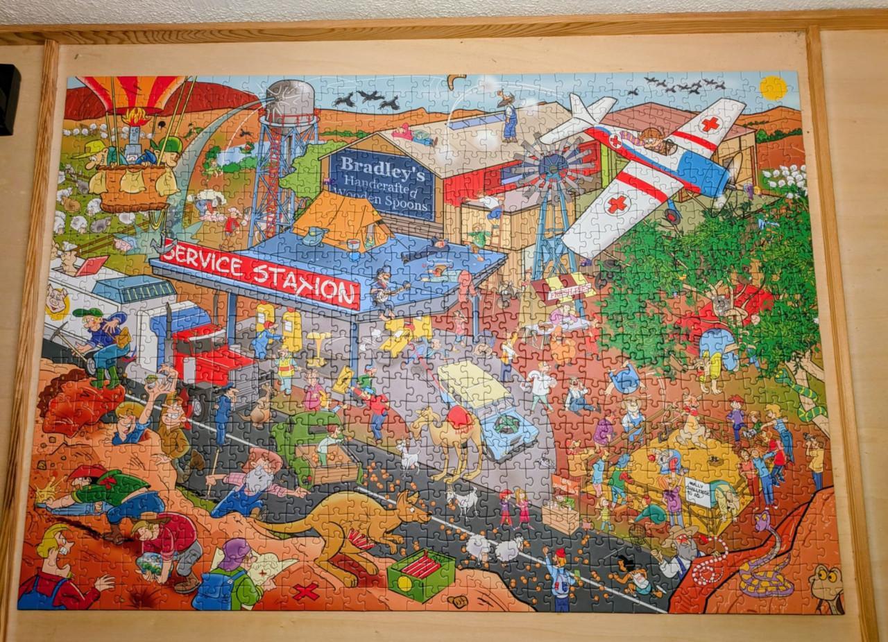 That's Life puzzel Service Station