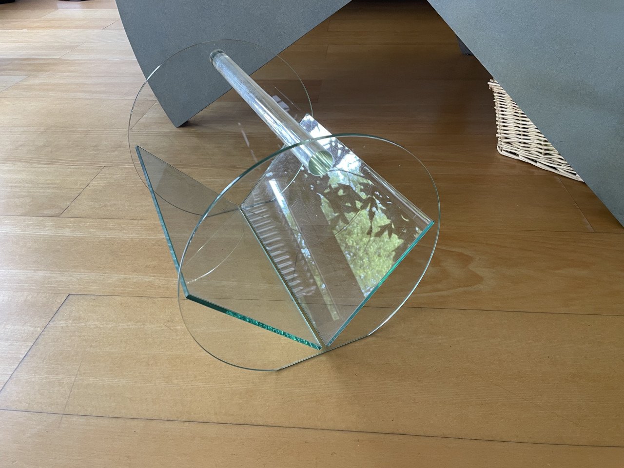 Lectuurbak glas