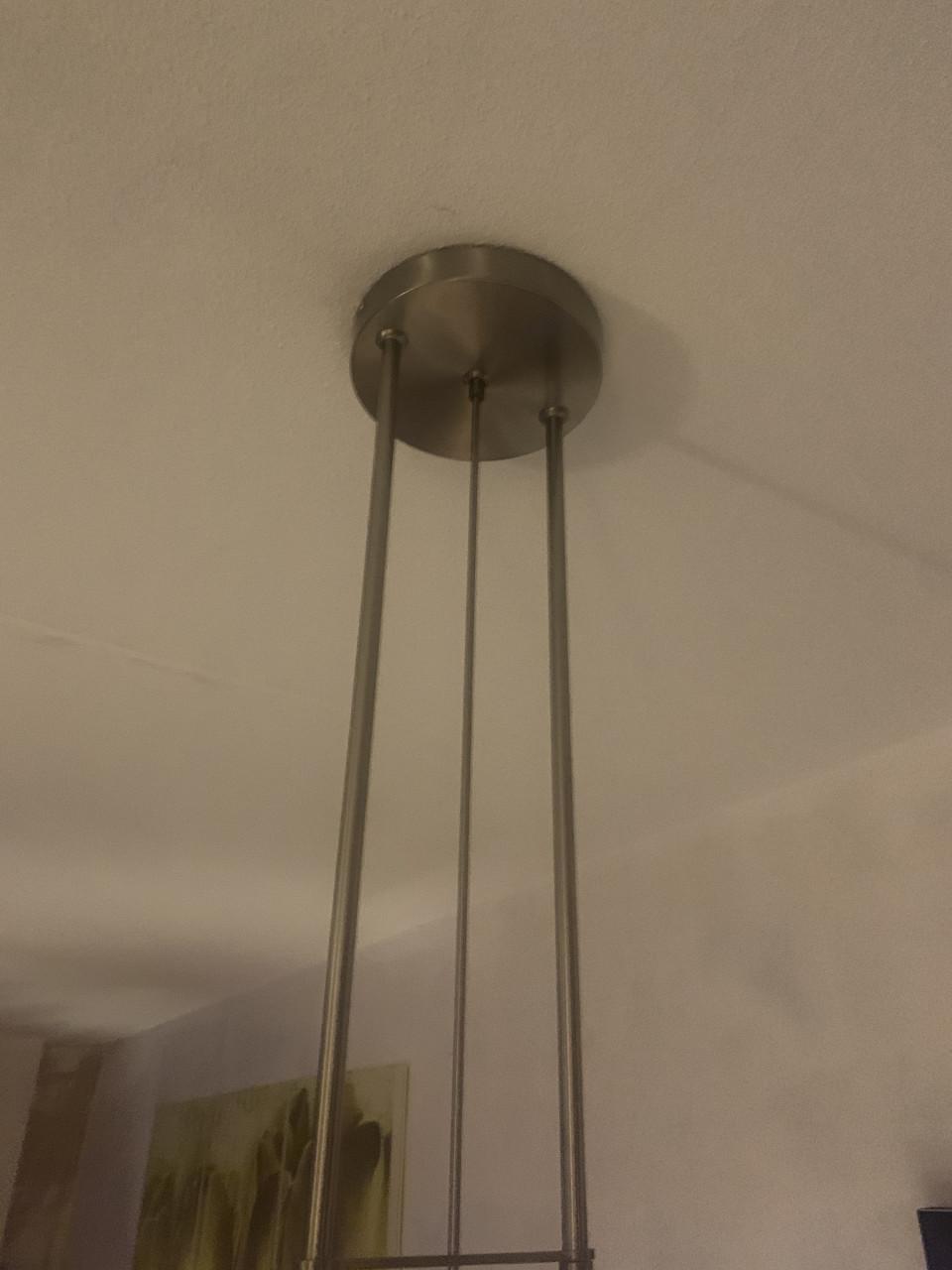 Hanglamp dimbaar in hoogte verstelbaar