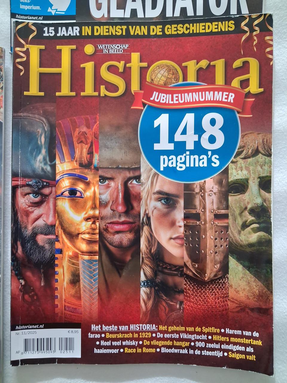 Tijdschriften Historia 2025 compleet