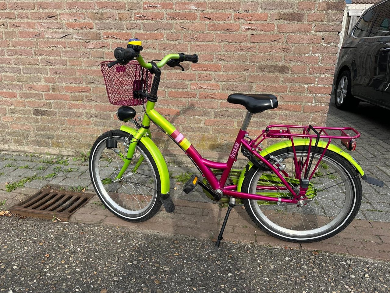 Meisjes fiets