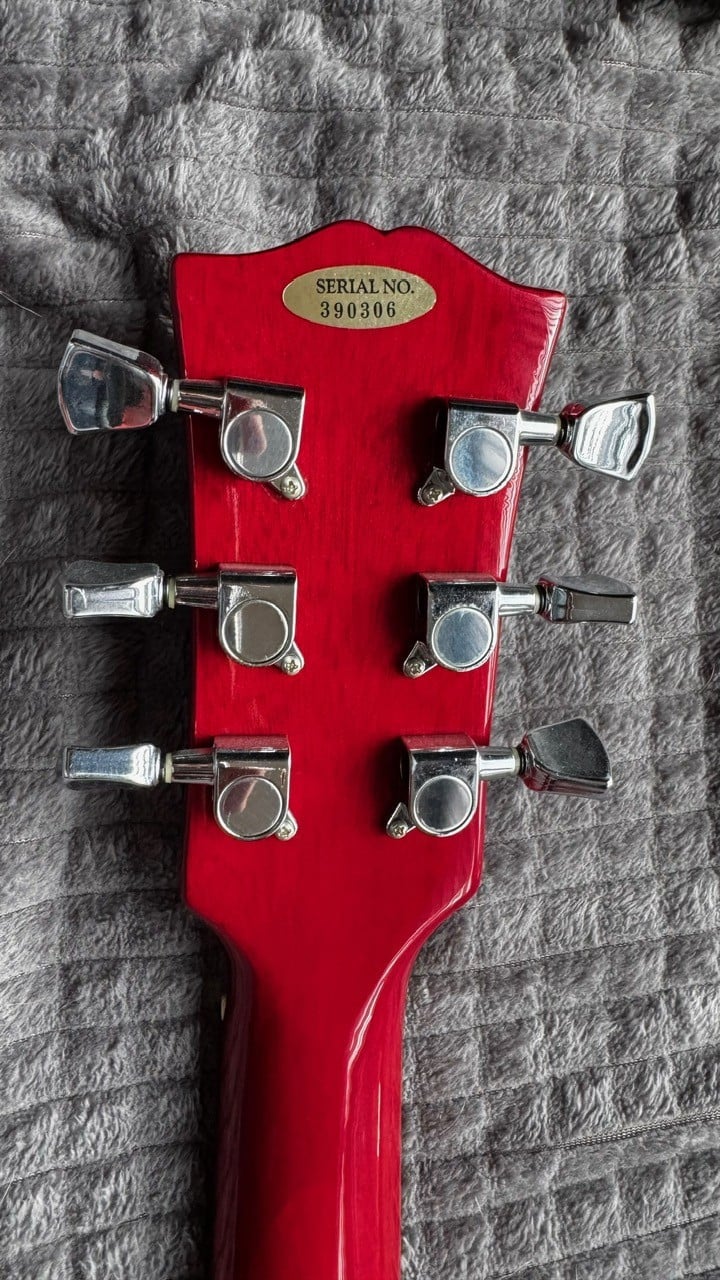 Gitaar: Hudson model Gibson SG