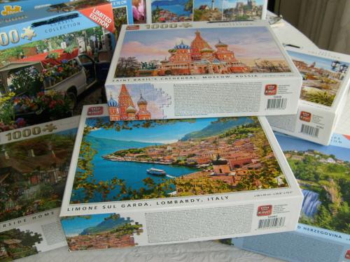 King legpuzzels 9x 1000st