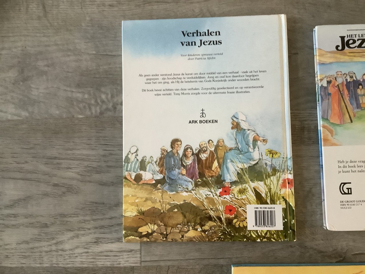 3 Kinderboeken: Verhalen, Woorden en het Leven van Jezus