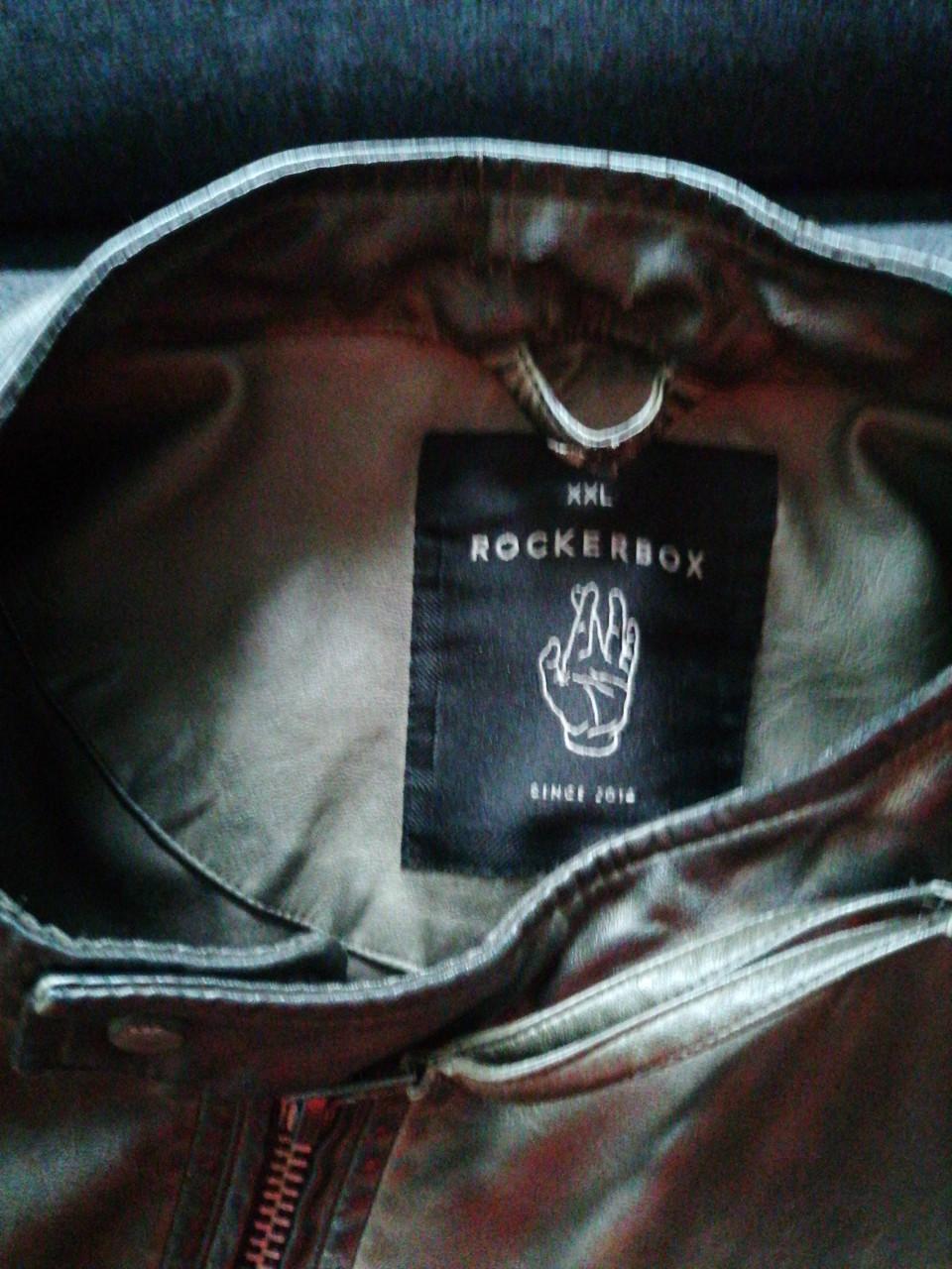 Lederlook herenjas xxl