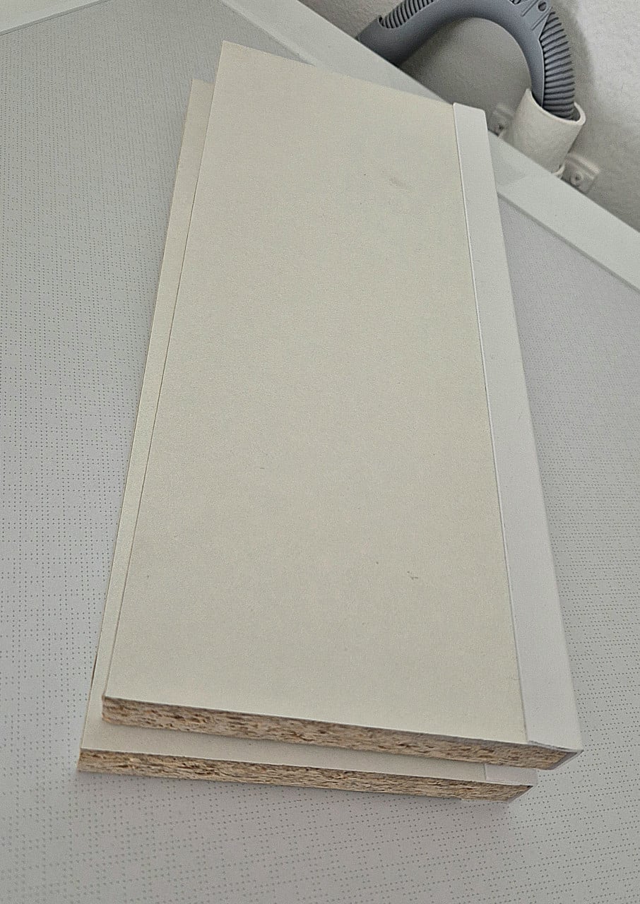 Plank 2x inclusief bevestiging