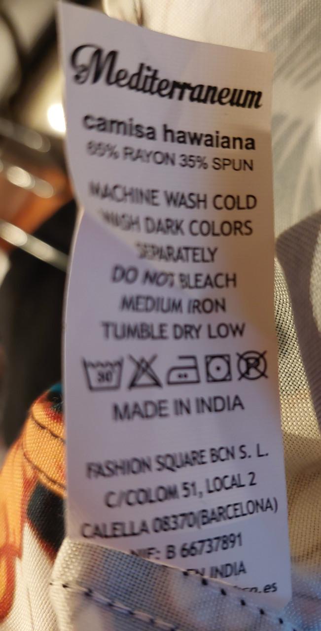 Nieuw Hawaii herenblouse mt 46