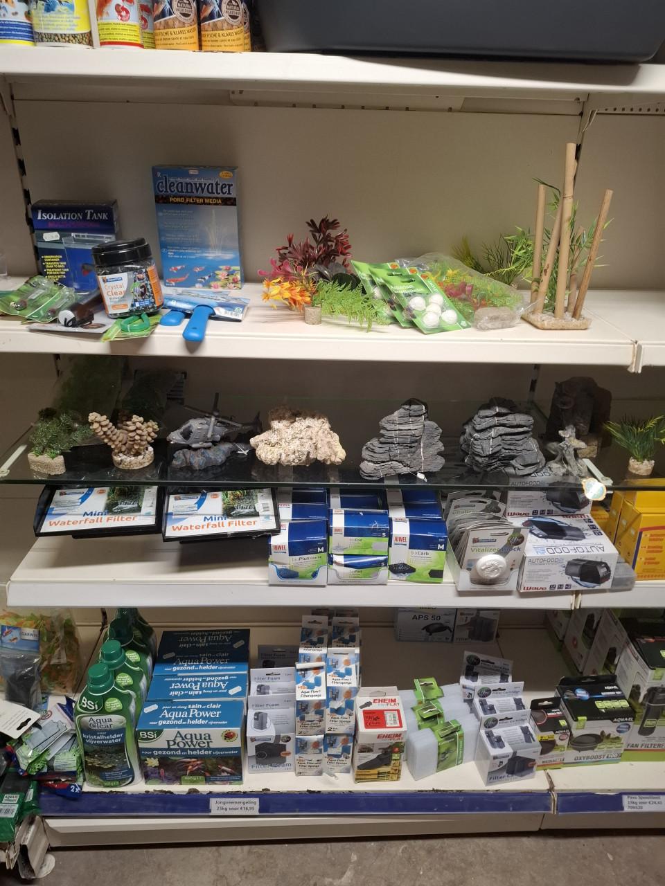Op alle aquarium spullen 50% KORTING!!