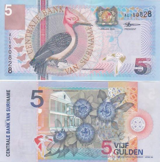 Biljetten Suriname UNC