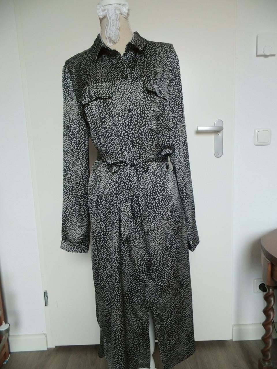 Overhemd/ Blouse jurk maat L