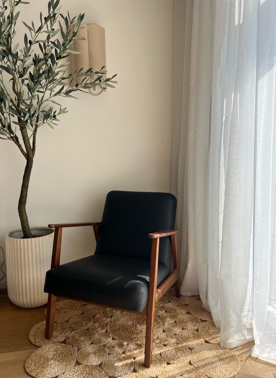 EKENÄSET Fauteuil, Jonsbyn zwart