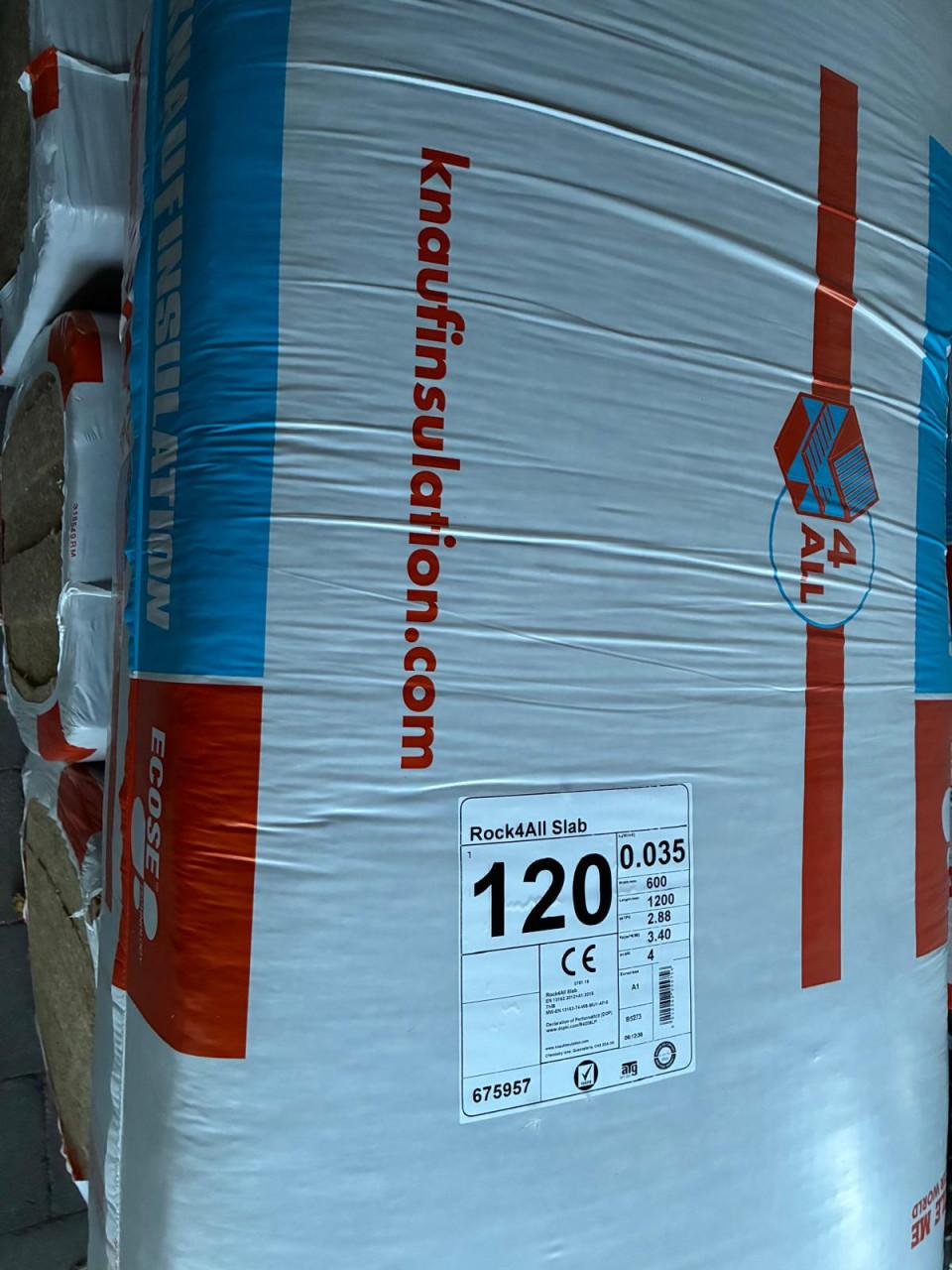 Isolatie Rock4All Universele rotswol Isolatieplaten