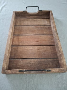 Houten dienblad