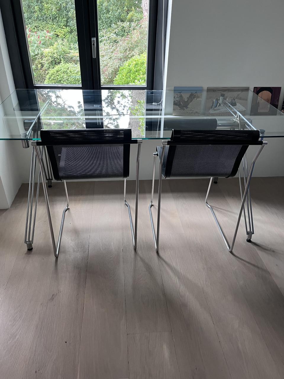 6 airon zwart italiaans design eetkamer stoel
