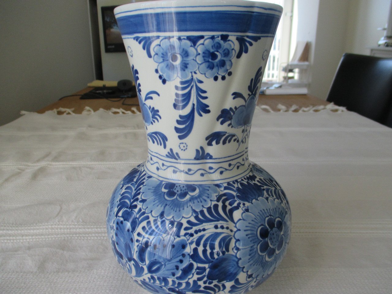 Zeer Mooie Delftsblauwe Buikvaas  ( De Porceleyne Fles )