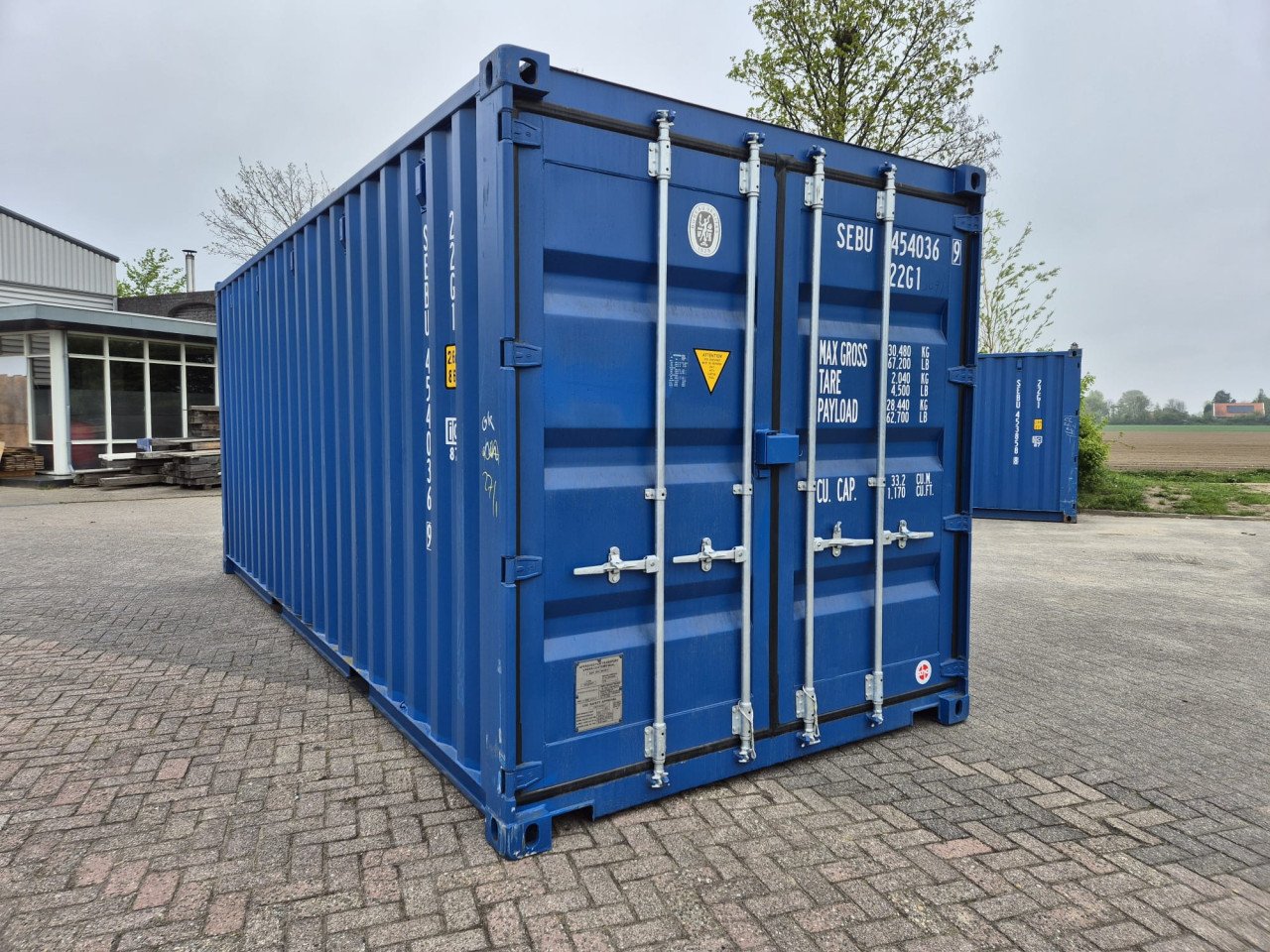 Nieuwe 20ft opslagcontainer / bouw / zee / container