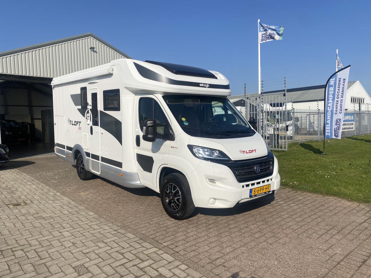 Elnagh T-Loft 450 - Prachtige 4 persoons half-integraal.