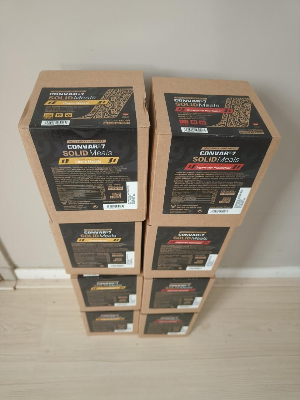 Restpartij conserva convar solid meal noodrantsoenen