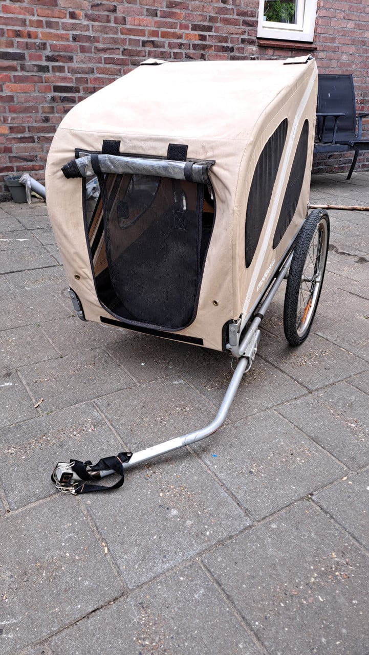 Grote hondenfietskar