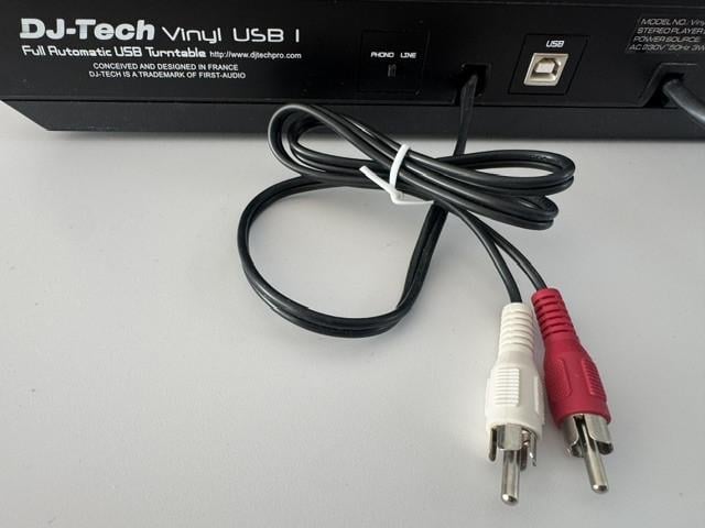 “DJ‑Tech Professional” USB Platenspeler – Vinyl naar MP3, Compleet