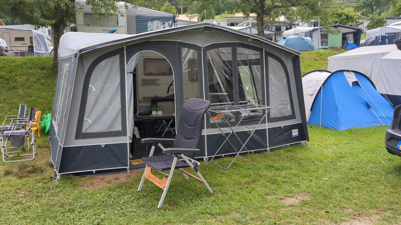 Bürstner 390 TN Fun, Mover, XL voortent + luifel, lichtgewicht, vast bed